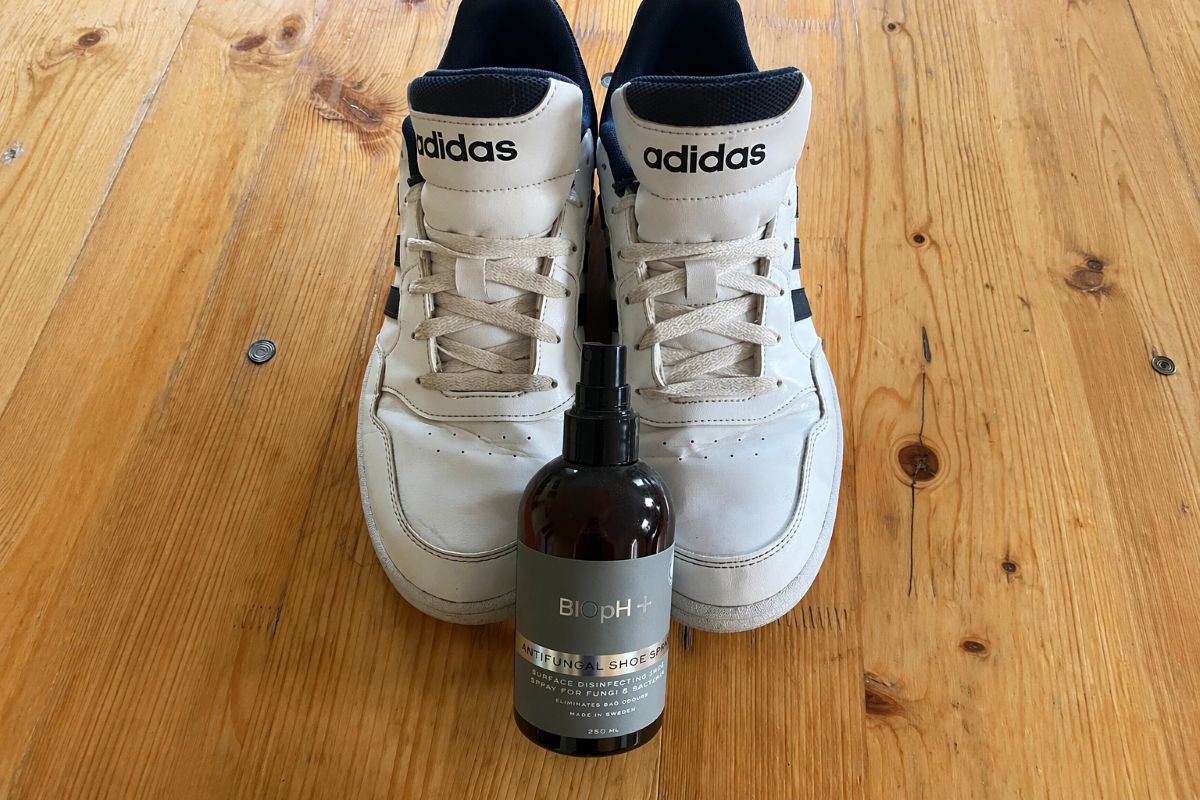 schuhe bei nagelpilz desinfizieren mit spray